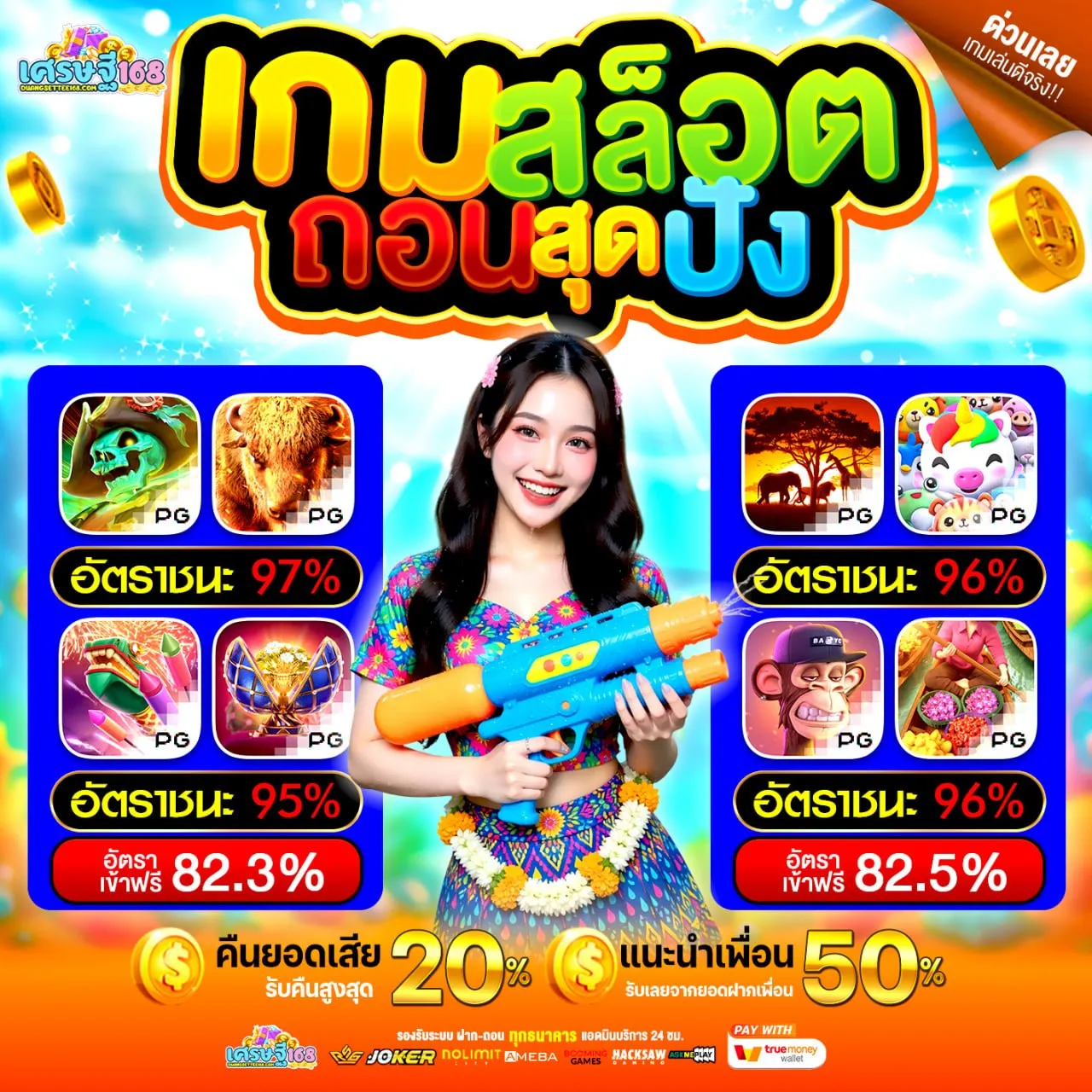 เหตุผลที่โปร 20 รับ100 ทํา 400 ถอน 200 ยังเป็นตัวเลือกที่หลายคนใช้งานซ้ำ